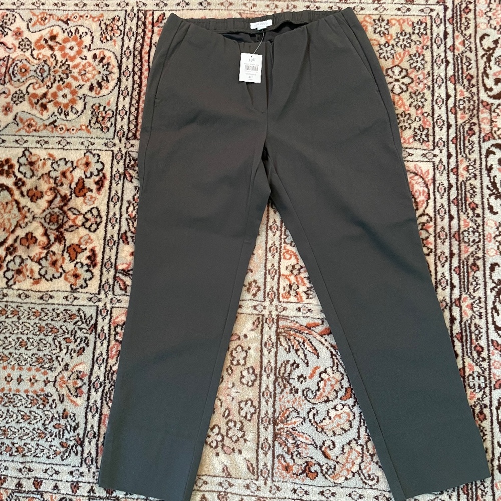 Nice J. Jill Dark Green Pull On Pants Size 4P
